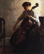 Joseph Decamp The Cellist USA oil painting reproduction